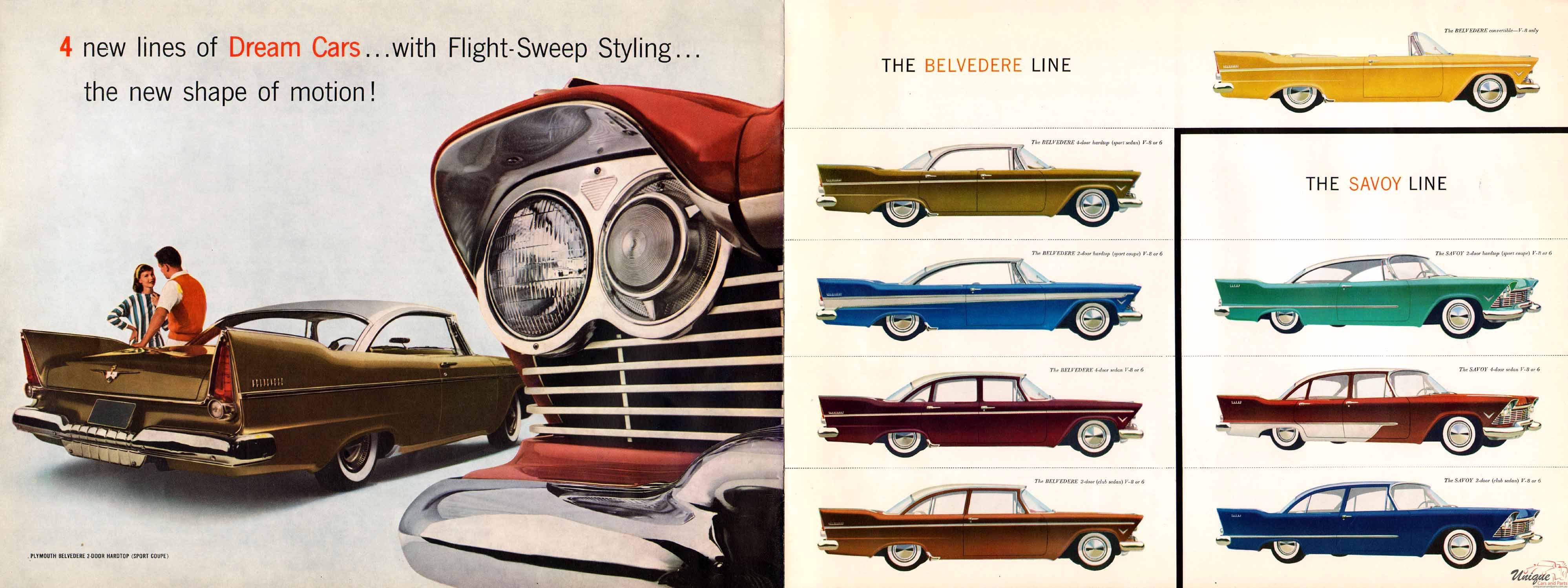 1957 Plymouth Prestige Brochure Page 3